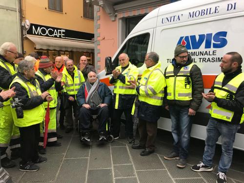 Consegna ambulanza all'Avis di Tuoro sul Trasimeno (PG)